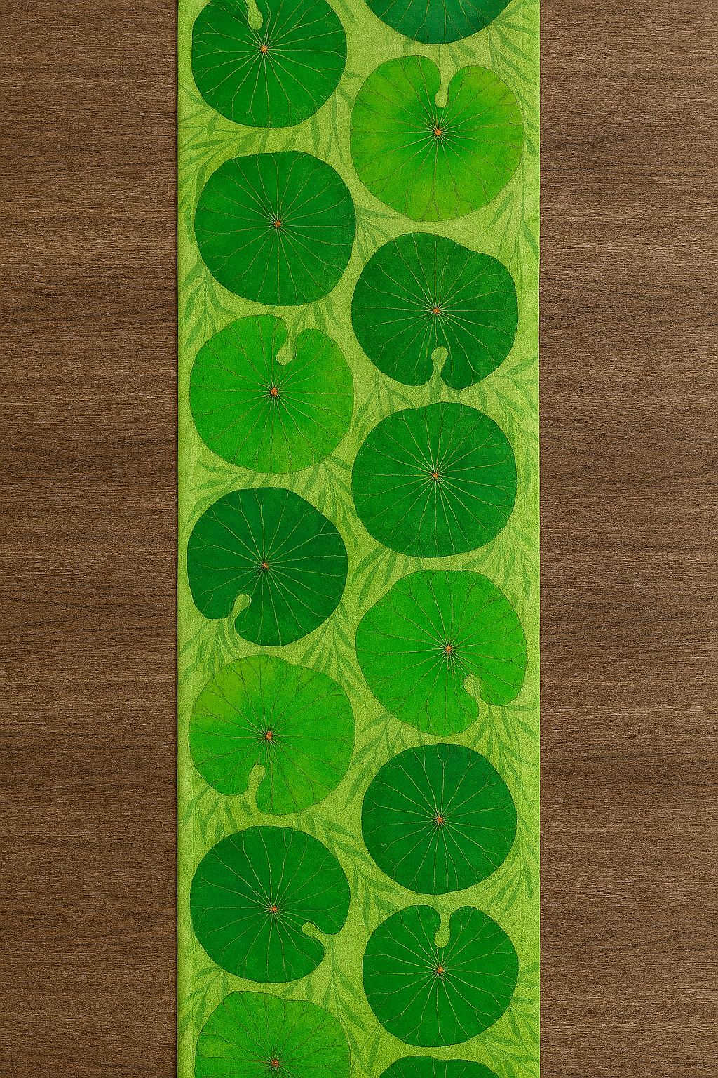 Lotus Charm Table Runner
